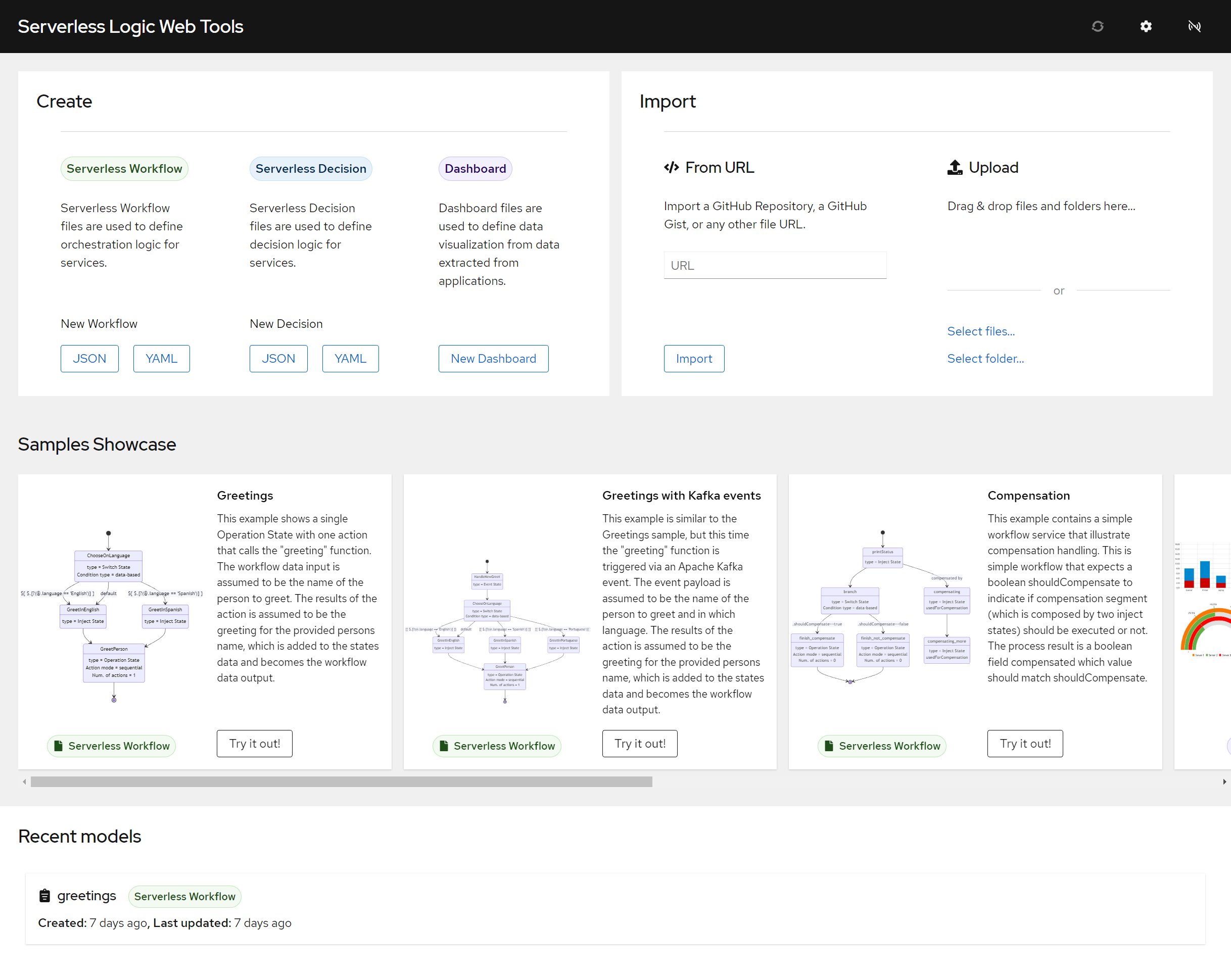 serverless logic web tools overview